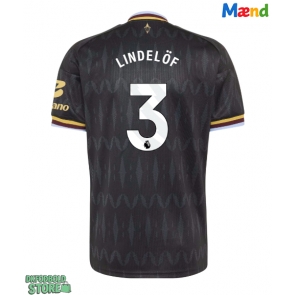 Aston Villa Victor Lindelof #3 Replika Udebanetrøje 2026-27 Kortærmet